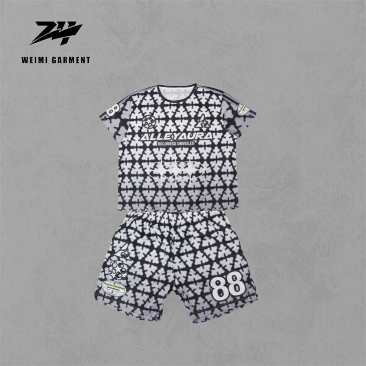 Football Team Quick-drying Jersey T-shirt Suits For Brand